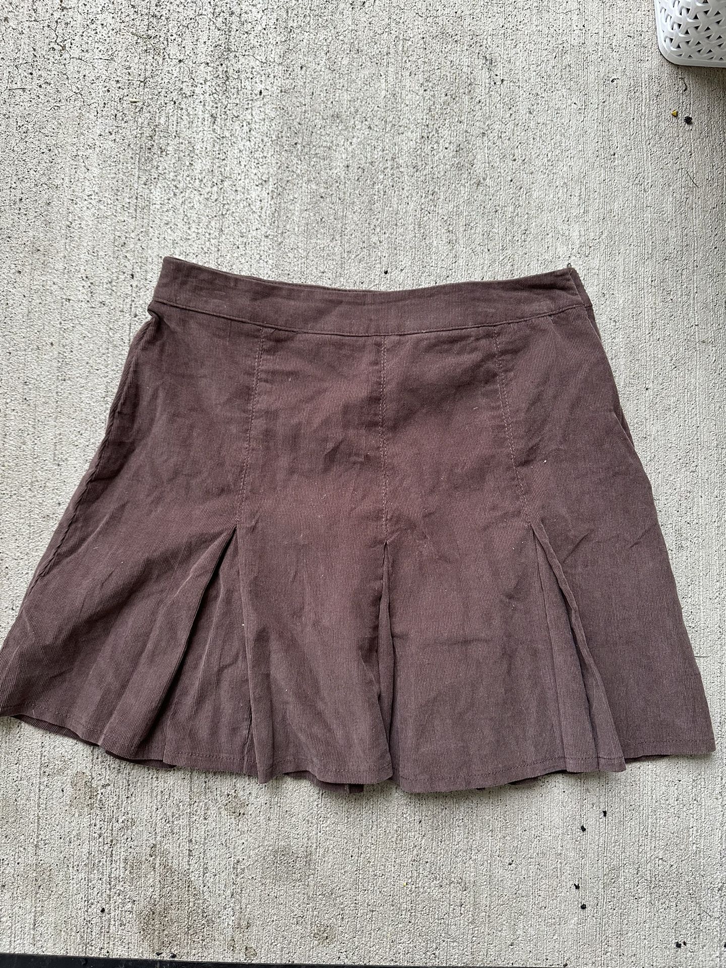 Eyeshadow Pleated Skirt Y2K Mini skirt size 3
