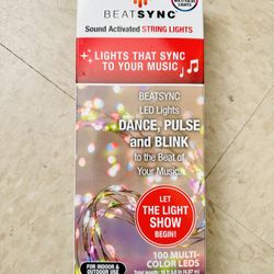 BeatSync 100 LED Multi Color Lights 