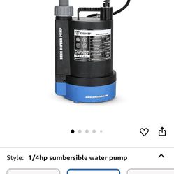 Submerge Water Pump.           35 Dollars 