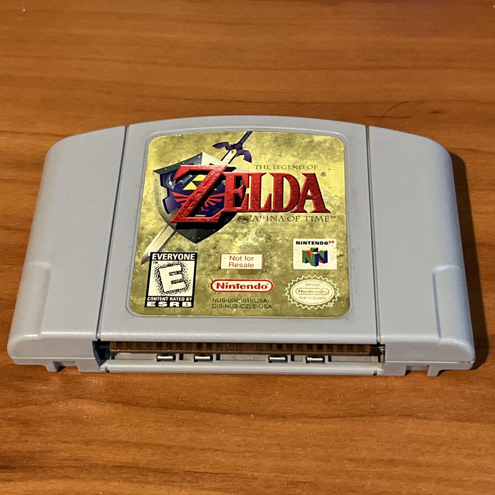 The Legend of Zelda Ocarina of Time NFR Not for Resale Nintendo 64 N64 Cart Only