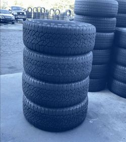 275 65 20 GoodYear Wrangler Set of 4 Used
