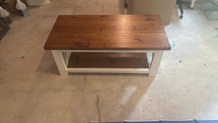 Farm style coffee table