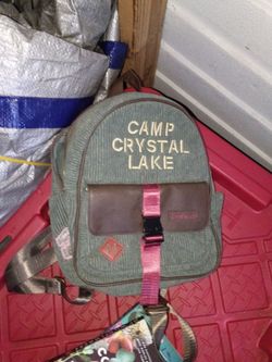 Camp Crystal lake backpack