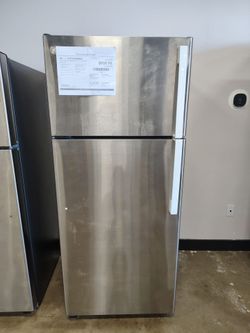 GE Stainless Steel Top-Freezer Refrigerator