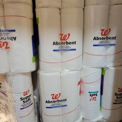 Toilet paper  And napkins 