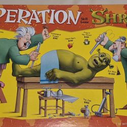 Shrek Operation Board Game
