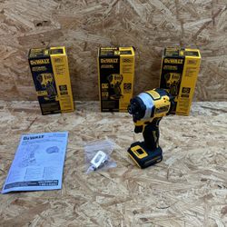 Dewalt Atomic 20v Brushless 1/4” Impact Driver Model DCF850 (Tool Only)