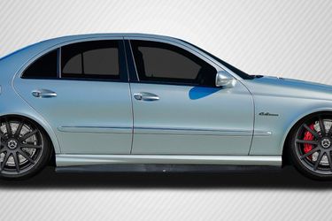 Blemished 2003-2009 Mercedes E55 E63 W211 Carbon Creations L Sport Side Skirts Splitters - 2 Piece (S)