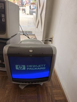 HP Pavilion MX70 P1283A 17" CRT VGA Monitor Retro Gaming Tested Working