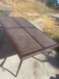 table for patio