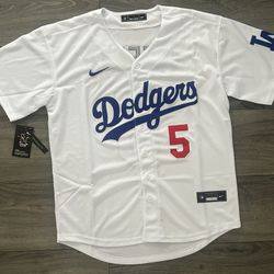 Los Angeles Dodgers Freeman White Jersey 