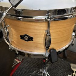 George Way 6.5” Traditional birch Snare NEWS heads/wires/hoops