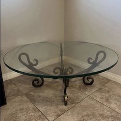 Glass table