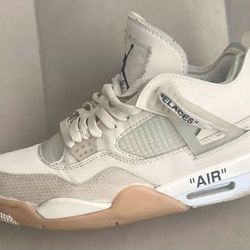 Jordan 4s Off Whites 