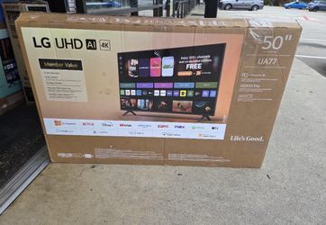 50ua77 50” Lg smart 4k led Uhd tv