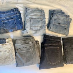 Lot Of Size 12-16 Youth Jeans/Pants | Levi’s, H&M,  And Cat & Jack Thumbnail
