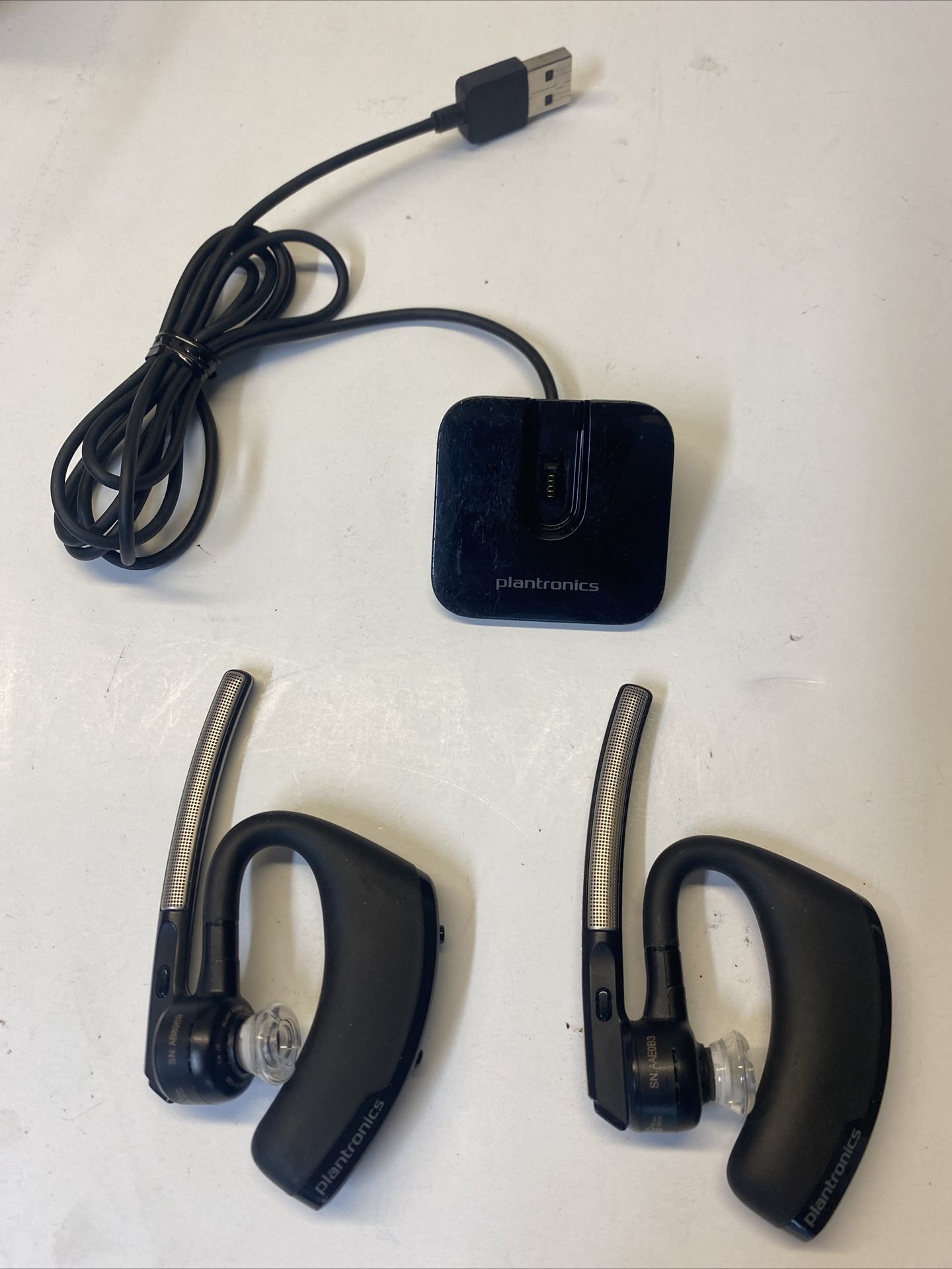 Pair Of Plantronics Voyager Legends