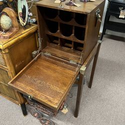 Campaign Furniture Style Bottle Cabinet