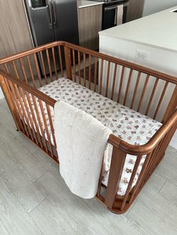 Nestig Woodland Cloud Crib 3 in 1