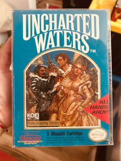 Uncharted Waters NES Game by Koei