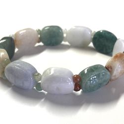 Jade Jadeite Turtle Bracelet Bangle 3.5-4.5inches