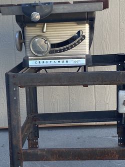 Vintage Craftsman Table Saw