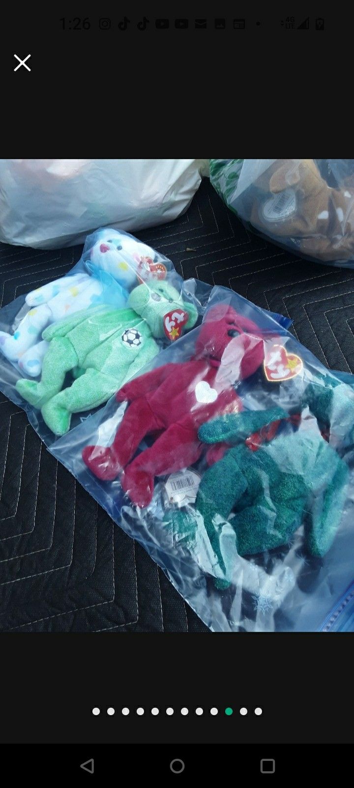 Beanie Babies For Sale... Booyah!!