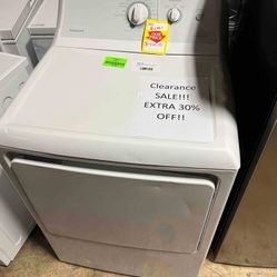 HOTPOINT HTX24EASKWS 6.2 cu. ft. White Vented Dryer MU