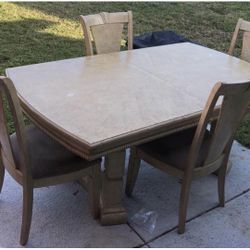 Table And Chairs $150. Furniture, General Furniture, Kitchen And Dining Furniture, Good Condition, House Furniture, Dining Furniture. Chairs,