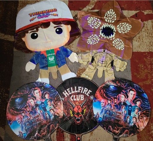 Stranger Things Balloons Stranger Things Decorations