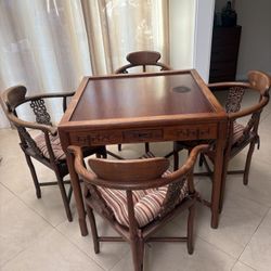 Table With 4 Chairs 