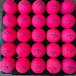 Golf balls callaway pink