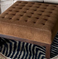 Large Tufted Ottoman Coffee Table