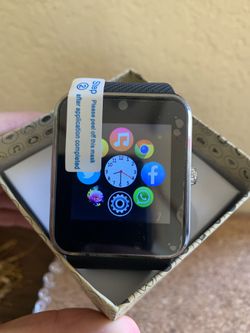 New Bluetooth smartwatch with camera
