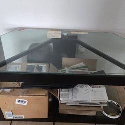 Glass TV Stand