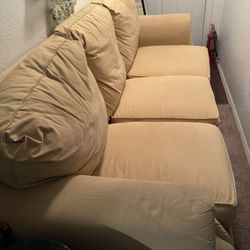 Yellow Couch, Used, Good Condition 