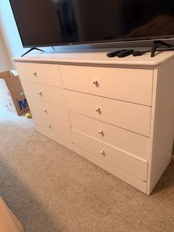 White drawer