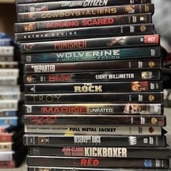Action DVDs 