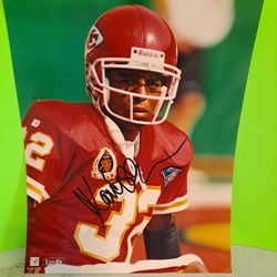 Marcus Allen Kc Chiefs Autograph 8x10 Photo-$40.00