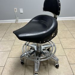 Motorcycle Seat Barstool 