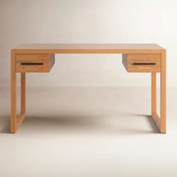 Joss and Main Modica Writing Desk Natural Fully Assembled New
