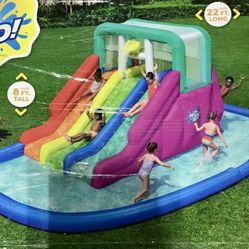 Triple Water Slide Park 