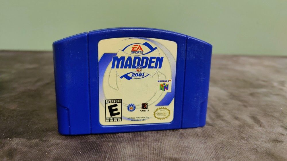 Madden 2001 – N64 Cartridge Only