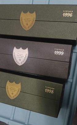 Dom Perignon 1996,1998,1999, "1985"