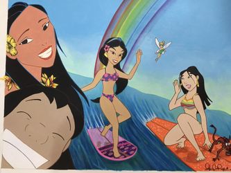 Acrylic painting 18” x 24” paper