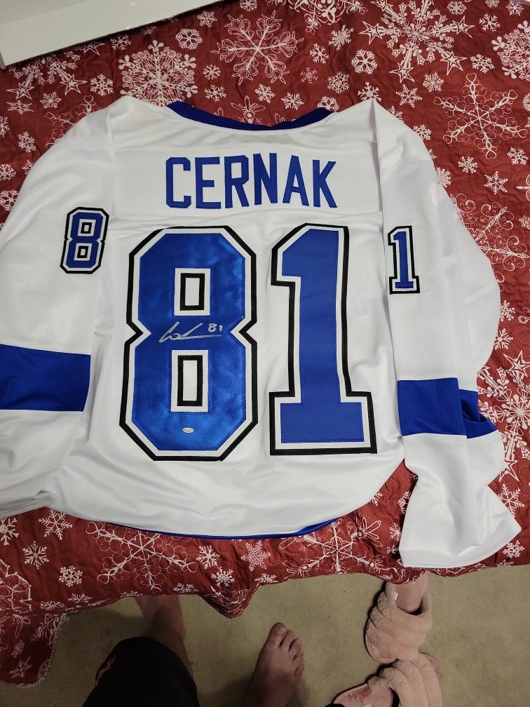 Tampa Bay Lightning Signed Hockey Jersey NHL