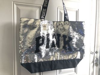 NEW VICTORIA’S SECRET PINK BLING TOTE BAG