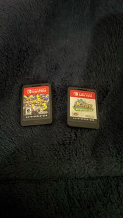 Splatoon 3 and Kirby and the forgotten land