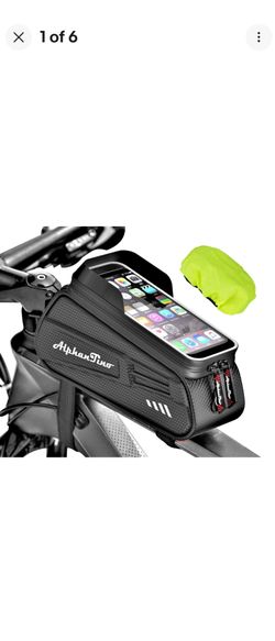 Waterproof Bicycle Phone Holder Bag for Cycling Road Bike with Earphone Hole