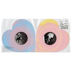 Taylor Swift Lover (Live From Paris) Heart Shaped Vinyl